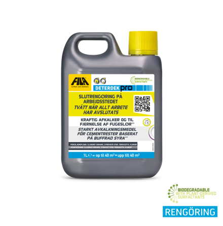 Deterdek 1 Liter Golv reng�rning / kalkborttaga
