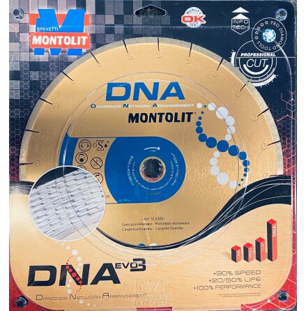 Diamantklinga �300 25,4/30mm, Montolit SCX300