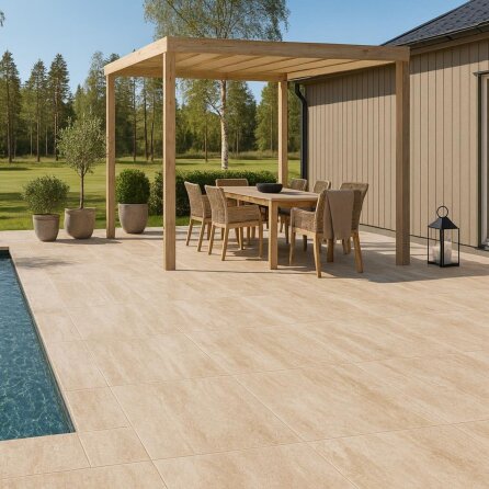 Uteklinker Sandstone Yard 20 mm